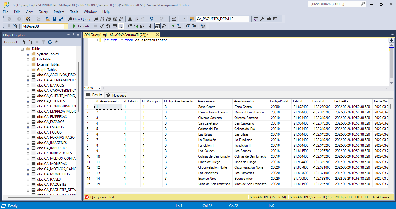 analizador de consultas en ssms